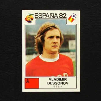 Espana 82 Nr. 392 Panini Sticker Vladimir Bessonov