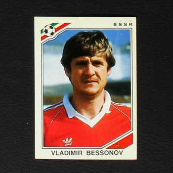 Mexico 86 Nr. 190 Panini Sticker Vladimir Bessonov