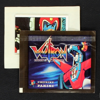 Voltron 1984 Panini sticker bag