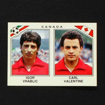 Mexico 86 Nr. 226 Panini Sticker Vrablic - Valentine