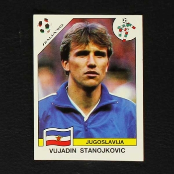 Italia 90 No. 271 Panini sticker Vujadin Stanjkovic