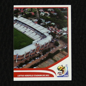 Tshwane/Pretoria - Loftus Versfeld Stadium Panini Sticker Nr. 25 - South Africa 2010