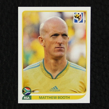 Matthew Booth Panini Sticker Nr. 35 - South Africa 2010