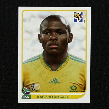 Kagisho Dikgacoi Panini Sticker Nr. 40 - South Africa 2010