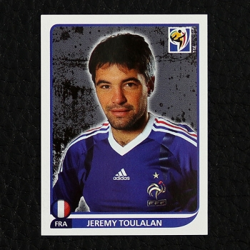 Jeremy Toulalan Panini Sticker Nr. 96 - South Africa 2010