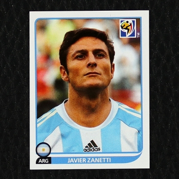 Javier Zanetti Panini Sticker Nr. 113 - South Africa 2010