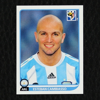 Esteban Cambiasso Panini Sticker Nr. 114 - South Africa 2010