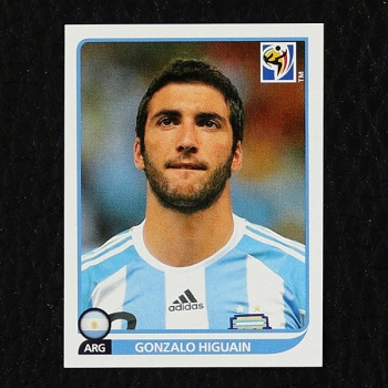 Gonzalo Higuain Panini Sticker Nr. 120 - South Africa 2010