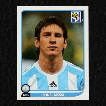 Lionel Messi Panini Sticker Nr. 122 - South Africa 2010