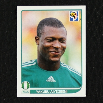 Yakubu Aiyegbeni Panini Sticker Nr. 143 - South Africa 2010