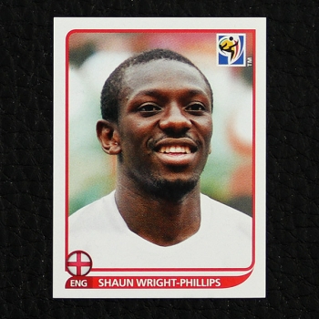 Shaun Wright-Phillips Panini Sticker Nr. 195 - South Africa 2010