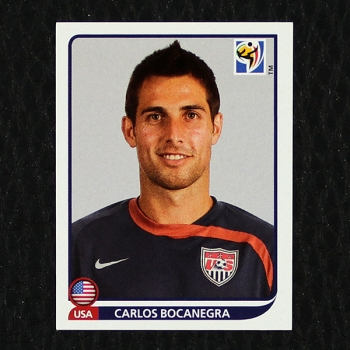 Carlos Bocanegra Panini Sticker Nr. 204 - South Africa 2010