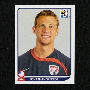 Jonathan Spector Panini Sticker Nr. 208 - South Africa 2010