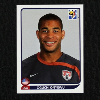 Oguchi Onyewu Panini Sticker Nr. 209 - South Africa 2010