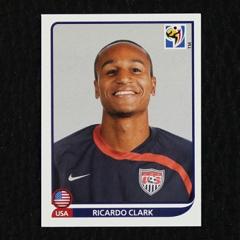 Ricardo Clark Panini Sticker Nr. 211 - South Africa 2010