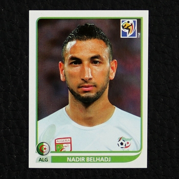 Nadir Belhadj Panini Sticker Nr. 225 - South Africa 2010