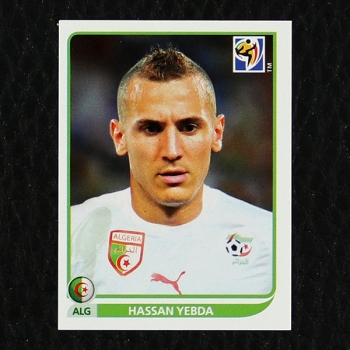 Hassan Yebda Panini Sticker Nr. 228 - South Africa 2010