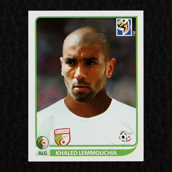 Khaled Lemmouchia Panini Sticker Nr. 231 - South Africa 2010