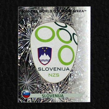 Slovenien Wappen Panini Sticker Nr. 240 - South Africa 2010