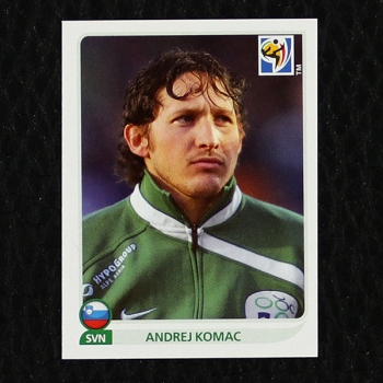 Andrej Komac Panini Sticker Nr. 250 - South Africa 2010