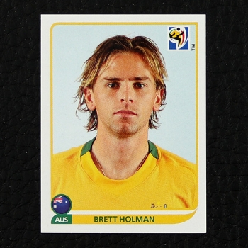 Brett Holman Panini Sticker Nr. 291 - South Africa 2010