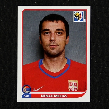 Nenad Milijas Panini Sticker No. 308 - South Africa 2010