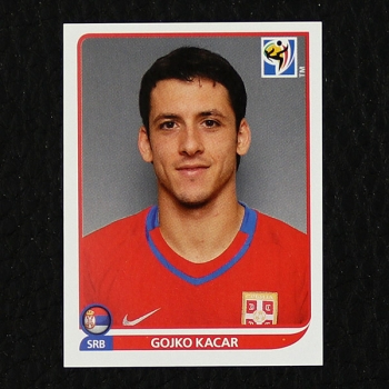 Gojko Kacar Panini Sticker No. 310 - South Africa 2010