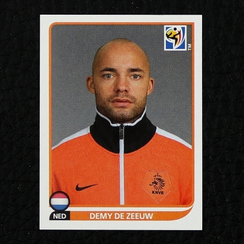 Demy de Zeeuw Panini Sticker Nr. 344 - South Africa 2010