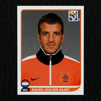 Rafael van der Vaart Panini Sticker Nr. 345 - South Africa 2010