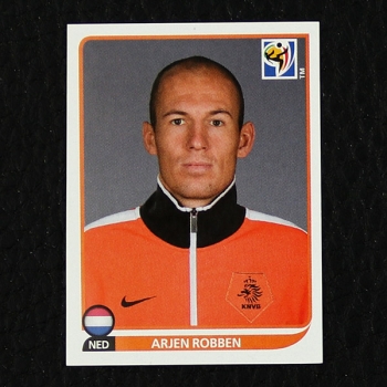 Arjen Robben Panini Sticker Nr. 348 - South Africa 2010