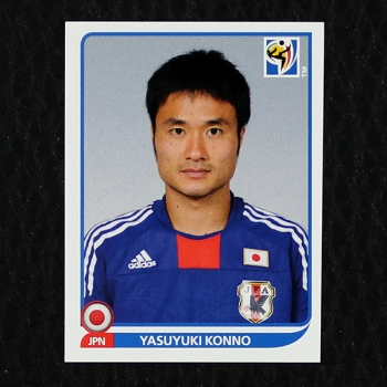 Yasuyuki Konno Panini Sticker Nr. 379 - South Africa 2010