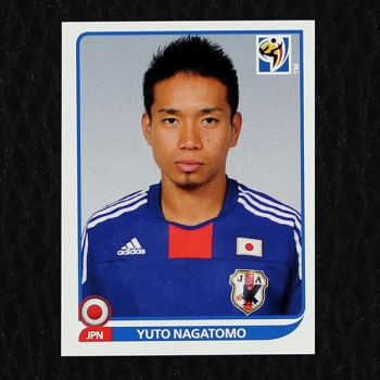 Yuto Nagatomo Panini Sticker No. 380 - South Africa 2010