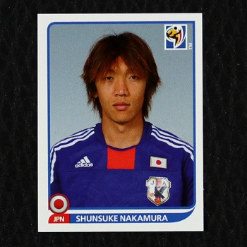 Shunsuke Nakamura Panini Sticker No. 388 - South Africa 2010