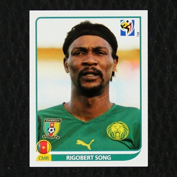 Rigobert Song Panini Sticker No. 394 - South Africa 2010