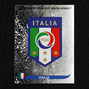 Italien Emblem Panini Sticker Nr. 411 - South Africa 2010