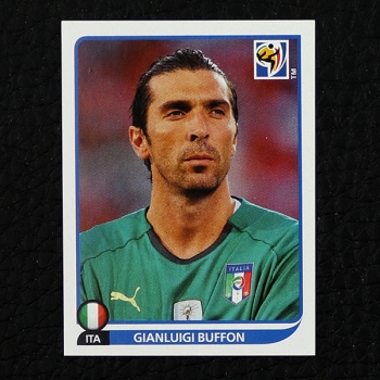 Gianluigi Buffon Panini Sticker No. 412 - South Africa 2010