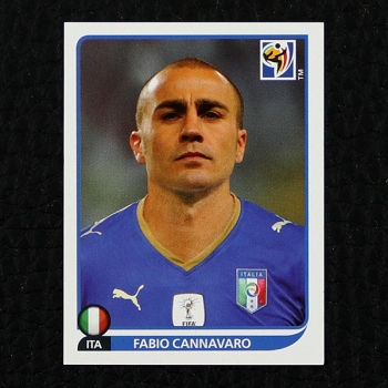 Fabio Cannavaro Panini Sticker Nr. 413 - South Africa 2010