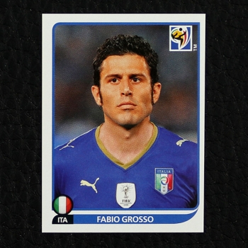 Fabio Grosso Panini Sticker No. 415 - South Africa 2010