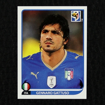 Gennaro Gattuso Panini Sticker Nr. 421 - South Africa 2010