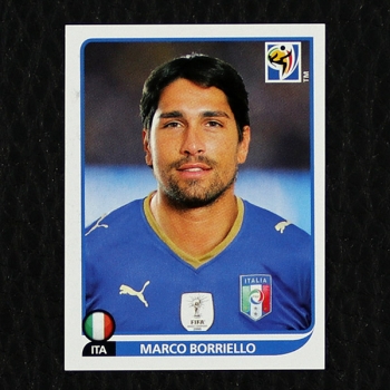 Marco Borriello Panini Sticker No. 426 - South Africa 2010