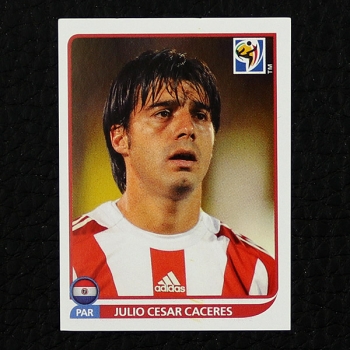 Julio Cesar Caceres Panini Sticker No. 435 - South Africa 2010