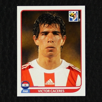 Victor Caceres Panini Sticker No. 442 - South Africa 2010