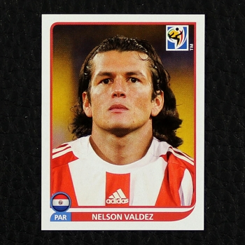 Nelson Valdez Panini Sticker No. 445 - South Africa 2010