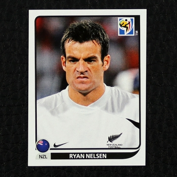 Ryan Nelsen Panini Sticker No. 451 - South Africa 2010