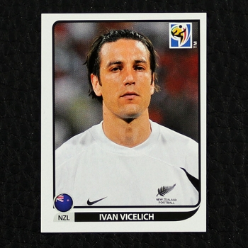 Ivan Vicelich Panini Sticker Nr. 452 - South Africa 2010