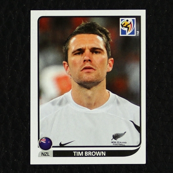 Tim Brown Panini Sticker No. 457 - South Africa 2010