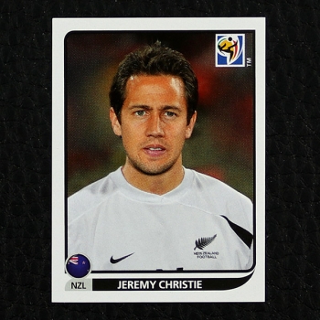 Jeremy Christie Panini Sticker No. 460 - South Africa 2010