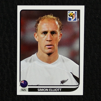 Simon Elliott Panini Sticker Nr. 461 - South Africa 2010