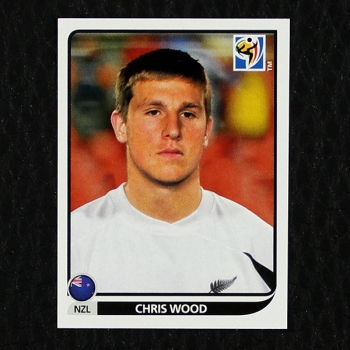 Chris Wood Panini Sticker No. 463 - South Africa 2010