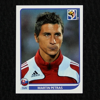 Martin Petras Panini Sticker Nr. 475 - South Africa 2010